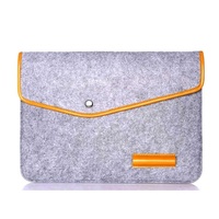 Vente chaude feutre bureau affaires transportant feutre pochette d'ordinateur porte-documents Document sac à main housse de protection