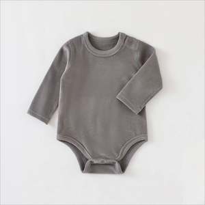 Mamelucos de Verano para Bebé Niño de Algodón de Fibra Larga, Mameluco Nuevo para Recién Nacido, Mameluco de Verano para Bebé - Product Image 2