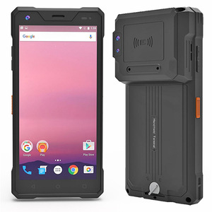 Giá rẻ nhất nhà máy 5.5 inch Android 4GB + 64GB IP66 PDA cầm tay với 2D mã vạch NFC UHF RFID Máy quét vân tay và Lora mô-đun - Product Image 2