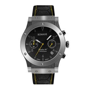 Bomax-reloj de cuarzo japonés SA6059 para hombre, cronógrafo de marca, de acero inoxidable, disponible en la parte trasera, compra en línea, 2022 - Product Image 1