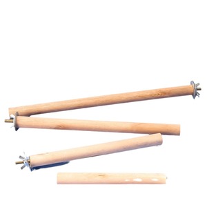 环保鸟笼用品 木制栖息杆，适合鹦鹉和鸽子 鸽子悬挂支架 - Product Image 4