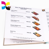 Cetak Buku Resep Makanan/Buku Panduan/Muatan Resep/Menu Restoran dengan Sampul Keras Warna Kustom Pabrik