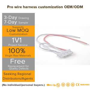 Cable de Silicona Profesional Resistente al Calor de 450-750V y 25mm2 con Prensaestopas, Arnés de Cableado de Alimentación para Motor Industrial y PLC - Product Image 1