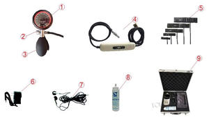 LHWDS200 Melhor Preço Portátil Veterinária BP Máquina Vet Doppler Monitor De Pressão Arterial - Product Image 6