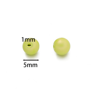 Acrylic Seed <b>Beads</b> 5mm Round <b>Loose</b> <b>Beads</b> For Jewelry Making DIY Accessories Bulk Pack - Product Image 2