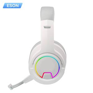 Audífonos Inalámbricos ESON, Mejor Vendidos, Auriculares Estéreo <span class=keywords><strong>para</strong></span> Teléfono y Computadora, Sonido con Bajos Profundos, Plegables con Luces - Product Image 1