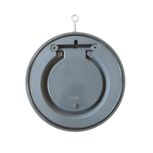 Échantillon gratuit ATA <span class=keywords><strong>pas</strong></span> <span class=keywords><strong>cher</strong></span> prix 90mm à 315mm sans ressort gris PVC-U <span class=keywords><strong>plaquette</strong></span> à <span class=keywords><strong>disque</strong></span> unique bride clapet anti-retour en plastique - Product Image 3