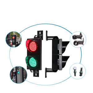 Feu de circulation LED rouge vert 100 mm 220 V IP65 <span class=keywords><strong>clignotant</strong></span> - Product Image 6