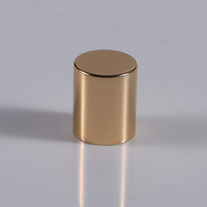 Tête de pompe à parfum mini en alliage d'aluminium électroplaqué à couvercle semi-<span class=keywords><strong>plat</strong></span>, filetage 18/20/410 - Product Image 3