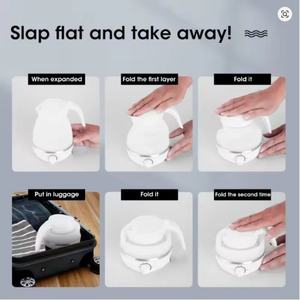 Bouilloire en silicone pliable et portable, petits appareils électroménagers, bouilloire pliable de voyage, bouilloire électrique de qualité supérieure pour faire bouillir l'eau - Product Image 6