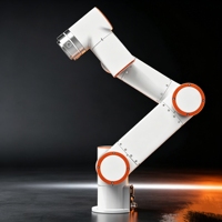 Bras de robot collaboratif articulé pour la soudure, avec guidage intuitif par la main et sans programmation