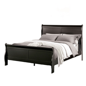 Black Modern Adjustable <b>Convertible</b> Soft <b>Bed</b> Queen Size High Quality Bedroom Furniture - Product Image 4