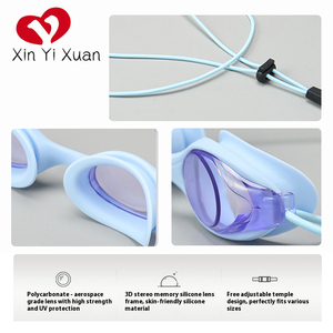 Gafas de Natación Antivaho Xinyixuan, Gafas de Silicona Ajustables, Ajuste Cómodo, Protección UV para Niños - Product Image 1