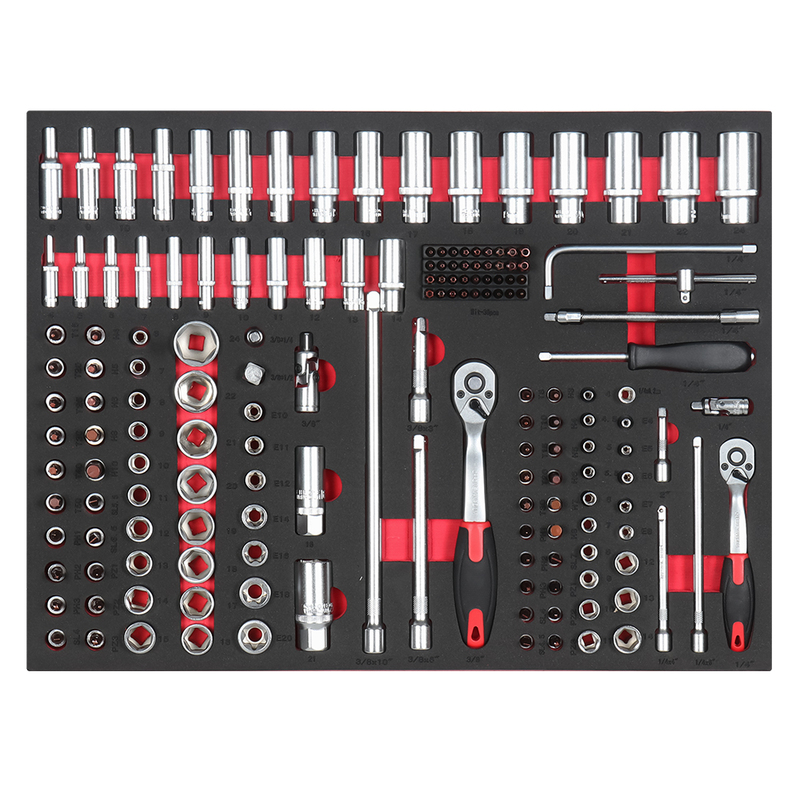 165 Pcs CR V Ratchet Wrench