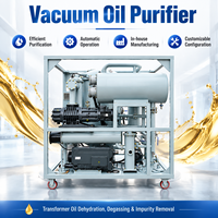 Équipement automatique de purification d'huile par aspiration |   Machine à filtrer l'huile mobile avec protection par interverrouillage de sécurité, débit personnalisable