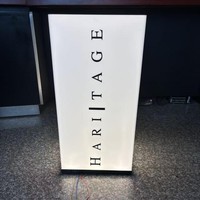 Fengfan lumière LED publicité support mural acrylique pleine face illuminé Lightbox signe extérieur acrylique boîte à lumière pour nom de boutique