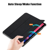Casing Penutup Tablet Pelindung Tahan Guncangan Kulit Trifold untuk Realme Pad X 2022