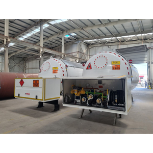 Tanque de GLP Bobtail de 20m3, Capacidad de Carga Útil de 9520kg, Estándar ASME AD2000, Tanque de Entrega de Gas Licuado de Petróleo Montado en Camión - Product Image 1