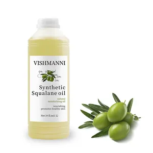 Manufacturer bulk Price 100 % Pure Natural Cold Pressed Olive Squalane Oil For Skin face