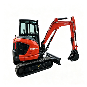 รถขุดขนาดเล็ก Kubota KX057-5 KX040-5 มือสอง พร้อมห้องโดยสารสะอาดและรางขับที่แข็งแรง พร้อมใช้งานสำหรับงานก่อสร้าง - Product Image 1