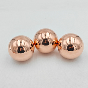 High Purity 99.9% Solid <strong>Copper</strong> Beads Inch Sizes For Tapping Drilling Electrical &amp; Precision Mechanical Manufacturing Equipment - Product Image 2