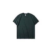 180g 100% coton solide basique col rond respirant à manches courtes refroidissement publicité uniforme de l'événement unisexe T-Shirt