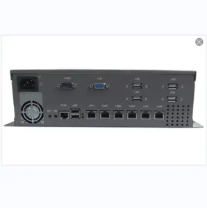 كمبيوترات صناعية مضمنة B75/Z87/H110/B150 6LAN 6 منافذ شبكة جيجابايت إنتل 2COM 6USB