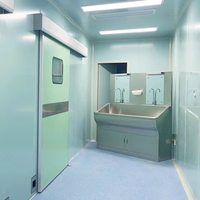 Portes d'hôpital, fabricant professionnel du Hebei, portes coulissantes automatiques hermétiques pour salle d'opération, pour hôpital