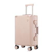 Portable 360 degrés roues amovibles valise à roulettes adultes enfants bagages à main avion chariot chariot ABS voyage