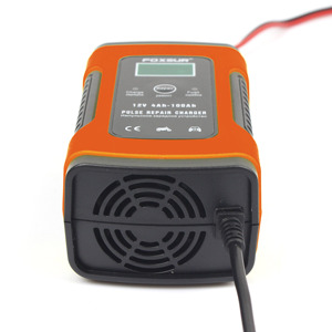 Caricabatterie per Auto e Moto 12V 6A, Caricatore Automatico a Impulsi per Batterie al Piombo-Acido <span class=keywords><strong>12</strong></span> <span class=keywords><strong>Volt</strong></span> VRLA GEL AGM SLA - Product Image 4