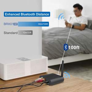 <span class=keywords><strong>Convertisseur</strong></span> <span class=keywords><strong>audio</strong></span> numérique-analogique sans fil 5.2 DAC, récepteur HD pour stéréo à faible latence, HiFi en métal pour récepteur - Product Image 3