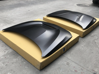 Nouveau capot en fibre de carbone véritable pour Série 2 F22 F23 2014-2021, style aérodynamique agressif, compartiment moteur ventilé, amélioration esthétique, noir