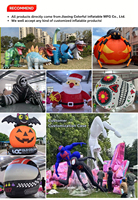 Decoración para Fiesta Temática Espacial, Globo Inflable Gigante de PVC con LED, Planeta Tierra, Luna, Sistema Solar, Nueve Planetas, Globo Colgante de 10-12 pies