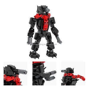 MOOXI Anime Chainsaws Mans <span class=keywords><strong>Demon</strong></span> Doll MOC Brick Sets Diy Building Blocks Sets Jouets pour enfants Jouets 197PCS - Product Image 3
