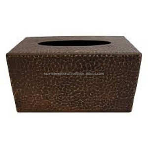 กล่องกระดาษทิชชูโบราณทองแดง - Product Image 5