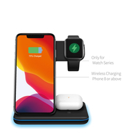 Chargeur Sans Fil 15W Nouveau Produit Innovant, Meilleures Ventes 2026, Support de Chargeur Sans Fil Magnétique 3-en-1 de Bureau pour iPhone 15 14
