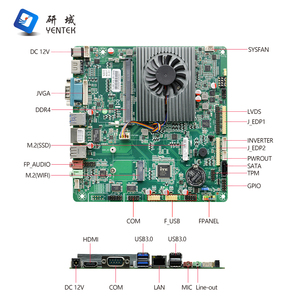 เมนบอร์ดขนาดเล็ก N100 Mini ITX รุ่นที่ 12 รองรับ DDR4 HD VGA LVDS EDP LAN 2COM ระบบปฏิบัติการ Win10 สำหรับอุตสาหกรรม เมนบอร์ด N100 เมนบอร์ด N100 Motherboa - Product Image 3