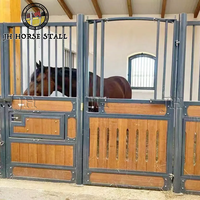 Boxs d'écurie pour chevaux JH, design équestre, couleur personnalisée, les plus vendues, sécurité permanente