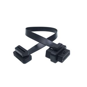 สายต่อขยาย OBD2 แบบแยกสัญญาณ 1 ตัวผู้เป็น <span class=keywords><strong>2</strong></span> ตัวเมีย สายแบนสำหรับเชื่อมต่ออุปกรณ์วินิจฉัยและ GPS Tracker - Product Image 4