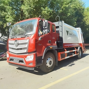 Camion Compacteuse à Ordures Foton 4x2 14m³ Prix Usine pour Déchets et Rifiuts - Product Image 6