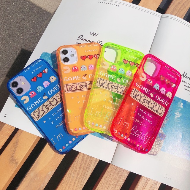 Best Selling Creative Game Pattern Design Soft TPU Fluorescent Phone Case For iPhone 13 13 Pro Max