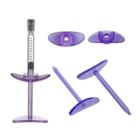 Seringue préremplie de 1 ml avec embout Luer Lock, piston et butée arrière pour la distribution pharmaceutique / la distribution de médicaments / l'acide hyaluronique