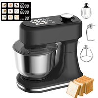 Batteur sur socle électrique Cheftronic B03P 1500W 5L, 12 vitesses, pour la pâtisserie et les gâteaux