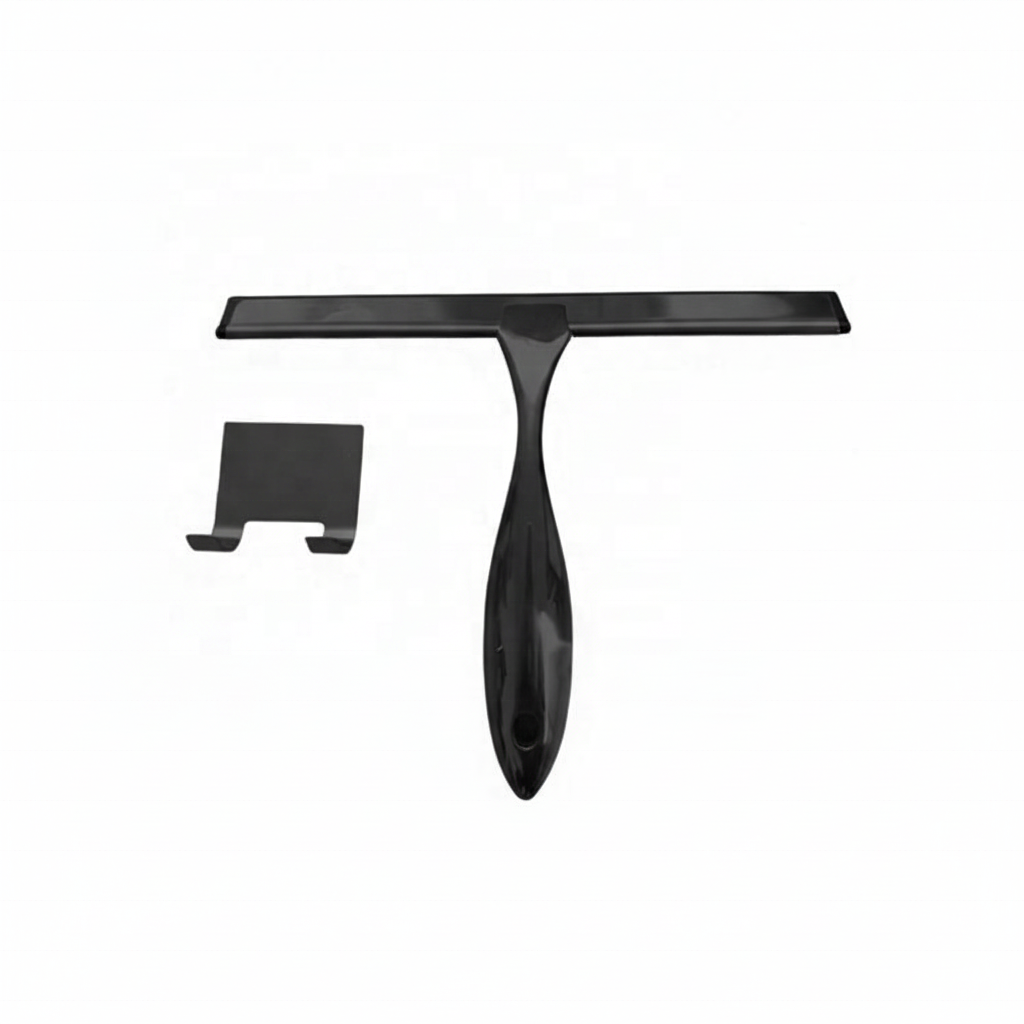 BX New Design Stainless Steel Bathroom Squeegee Mirror Window Glass Wiper Cleaning with Zinc Plated and Non-slip Handle · image 3