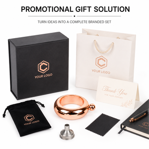 Pulsera personalizada de alta calidad para mujer, brazalete redondo de acero inoxidable con <span class=keywords><strong>licor</strong></span>, frasco de cadera de 3,5 oz - Product Image 6