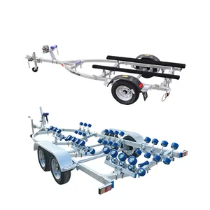 trailer manufacturer sale boat transport trailer light duty 5m boat trailer