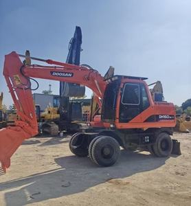 Doosan เครื่องขุดล้อระบบไฮดรอลิก15Ton กำลังการผลิตที่ DH150W-7 DH150W เครื่องขุดยางประสิทธิภาพสูง - Product Image 2
