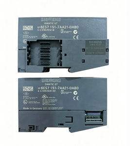 Module CPU 6ES7151 7AA21 0AB0 IM151 7 PROFIBUS DP 128 Ko de mémoire Rail DIN ET200S Module de contrôle industriel - Product Image 3