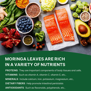 OEM Thé en feuilles de <span class=keywords><strong>Moringa</strong></span> Feuilles séchées biologiques de haute qualité Herbes saines de marque privée Vente en gros - Product Image 3
