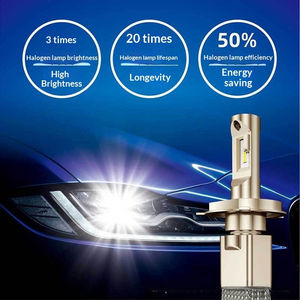 Nuevo Faro <span class=keywords><strong>LED</strong></span> <span class=keywords><strong>para</strong></span> Automóvil Tipo <span class=keywords><strong>Cinta</strong></span> K3 12V 28W 2600LM Súper Brillante 360 Grados Yuxinfeng H4/H7/H11 - Product Image 4